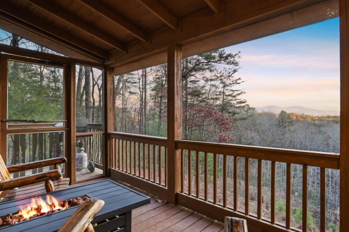 Mountain Views Hot Tub Firepit Close To Town Blue Ridge Buitenkant foto