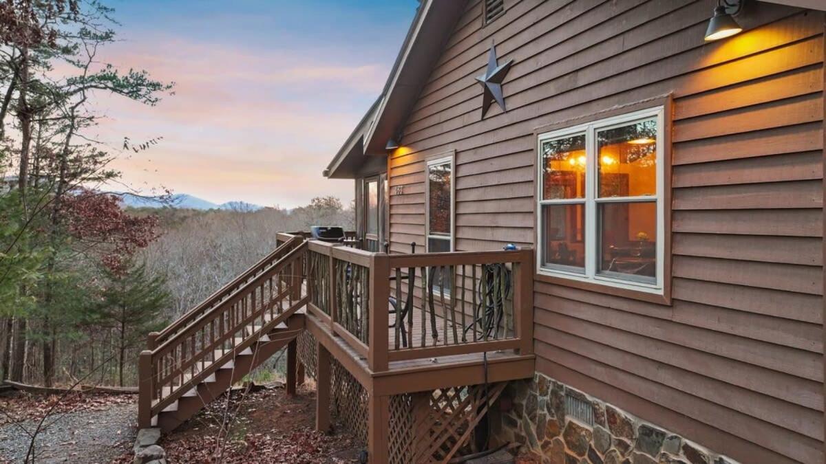 Mountain Views Hot Tub Firepit Close To Town Blue Ridge Buitenkant foto