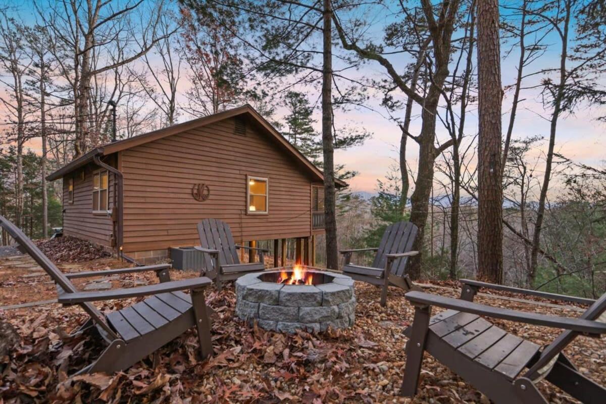 Mountain Views Hot Tub Firepit Close To Town Blue Ridge Buitenkant foto